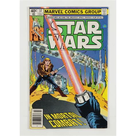 1980 Star Wars Issue 37 Marvel Comic Book Pristine Auction