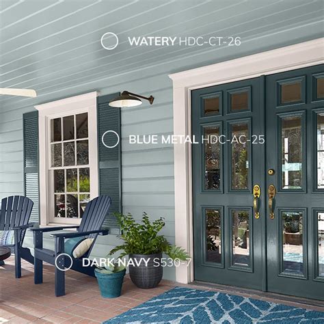 Behr Color Trends 2019 Love The Mixing Of Bluesnavy Plus A Watery