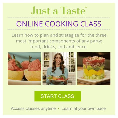 Tastemade Online Cooking Class Just A Taste