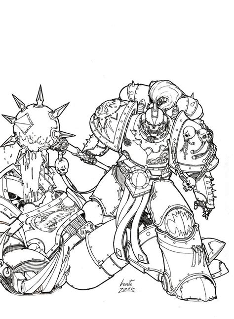 Here is a free coloring page of space. Pin on 40K - Chaos :: The Enemy Within