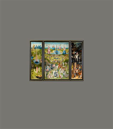 Hieronymus Boschs The Garden Of Earthly Delights Digital Art By Manvee