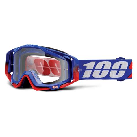100 Prozent Racecraft Goggle Brille Klar Dh Mtb Mx Downhill