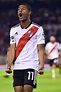 Nicolas De La Cruz of River Plate celebrates after scoring the second ...