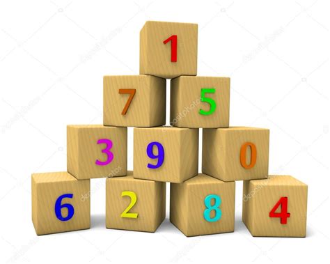 Numbered Cubes Stock Photo By ©dengess 13526700