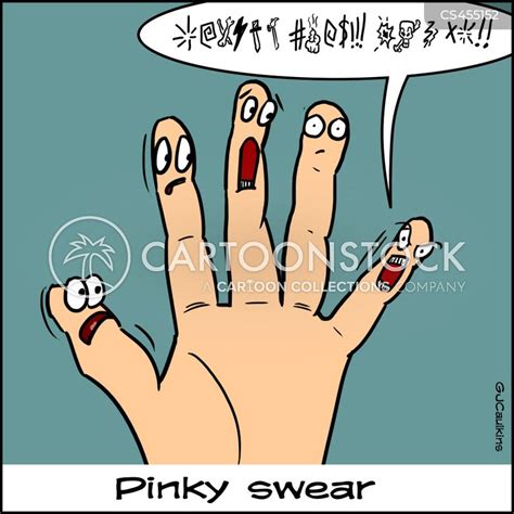 Pinky Swear Cartoons And Comics Funny Pictures From Cartoonstock