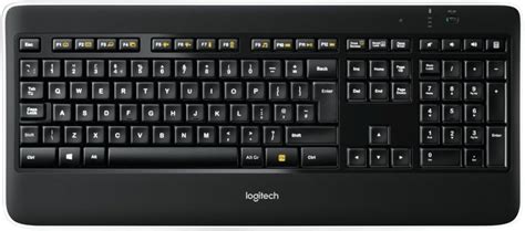 Logitech K800 Illuminated Wireless Keyboard Azerty French Layout