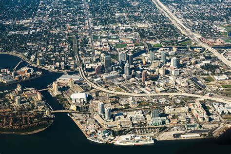 Aerial View Of Tampa Florida Stock Photo Download Image Now Istock
