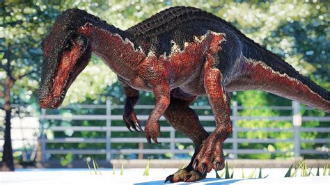 Baryonyx Gen 2 Vs Allosaurus Fight And Breakout 🌍 Return To Jurassic Park Jurassic World