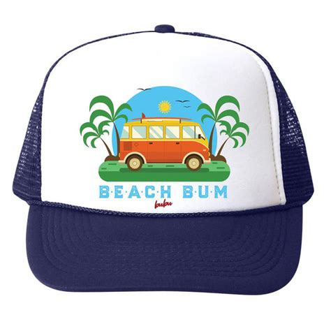Beach Bum Hat Navy