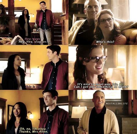 The Flash Season 3 01 Henry Nora And Barry Allen Iris West The Cw Shows The Flash Season