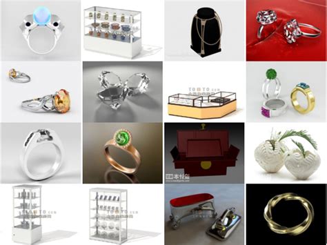 Top 18 3ds Max Jewelry 3d Models For Design Latest 2022 Open3dmodel