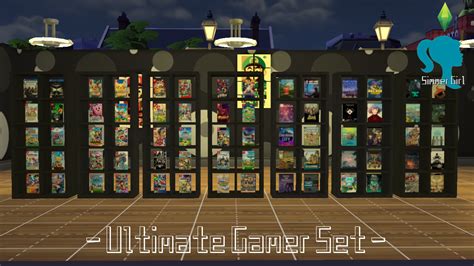 Sims 4 Ultimate Gaming Set Cc