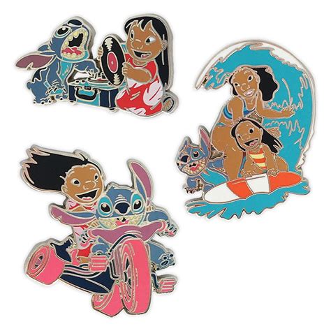 Lilo Stitch Pin Set Now Out Dis Merchandise News