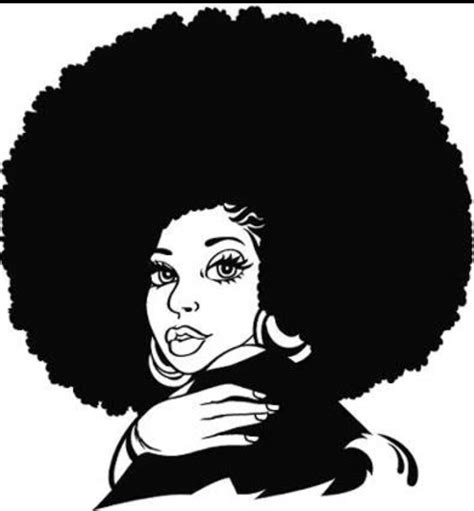 Black Woman Svg Bundle Afro Woman Silhouette Svg Files African