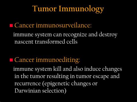 Ppt Tumor Immunology Powerpoint Presentation Free Download Id1199531