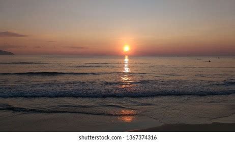 Sunrise My Khe Beach Da Nang Stock Photo Shutterstock