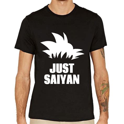 Get the best deals on dragon ball z shirt and save up to 70% off at poshmark now! Just Saiyan Dragon Ball Z T Shirt Men | Plus size t shirts ...