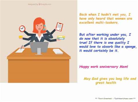 Maybe you would like to learn more about one of these? Heartfelt Boss work Anniversary Wishes | Funny Messages ...
