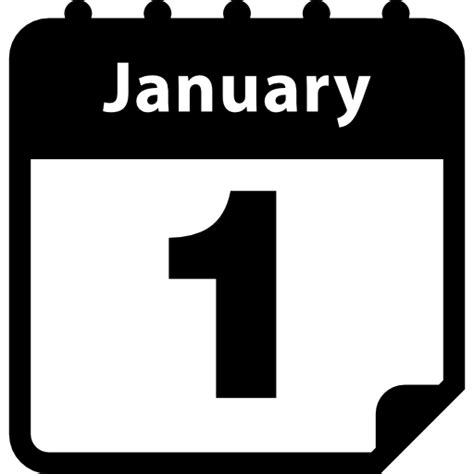 January Calendar Icon