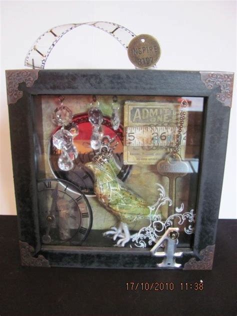 Mixed Media Boxes Shadow Box Art Altered Art Assemblages Box Art