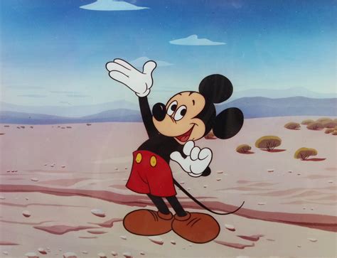 Mickey Mouse Vintage Disneyland Lithographic Print Id Octmickey18214