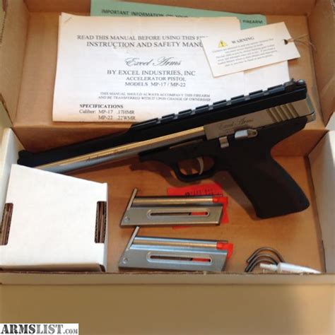 Armslist For Sale Excel Arms 17 Hmr Pistol