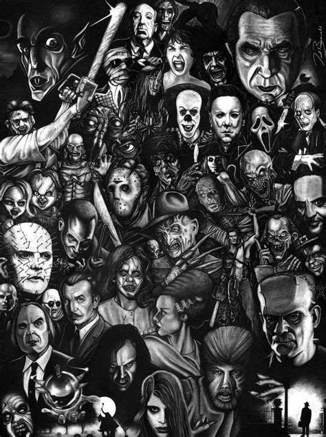 Horror Icons Wallpapers Wallpaper Cave