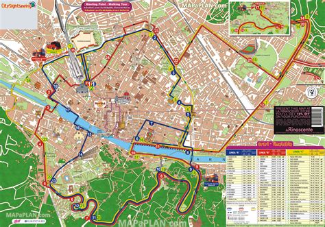 Printable Tourist Map Of Florence Budapest Tours Hop On Hop Off