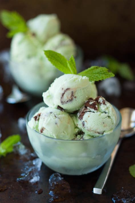 Ice cream may cause your cat severe health problems. Mint Chocolate Ganache Swirl Ice Cream - The Kitchen McCabe