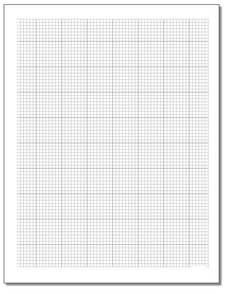 4 Free Printable Engineering Graph Paper Template In Pdf