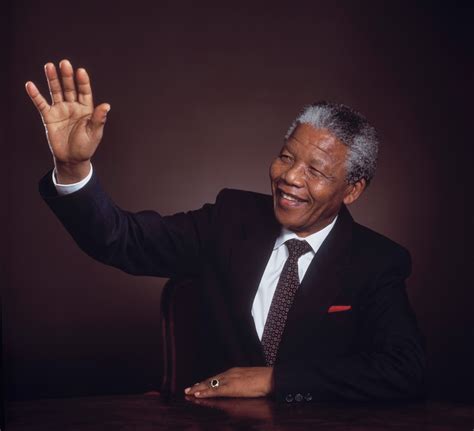 Nelson Mandela Becomes President Yousuf Karsh