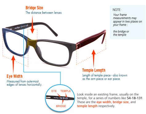 How To Read Eyeglass Frame Size Vlrengbr