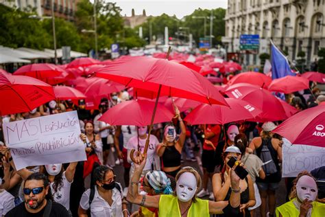 Spanish Sex Club Owners Workers Protest Prostitution Bill Ap News