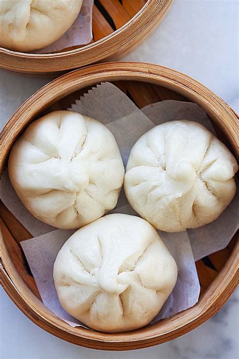 Steamed Chicken Buns 鸡仔包 Rasa Malaysia