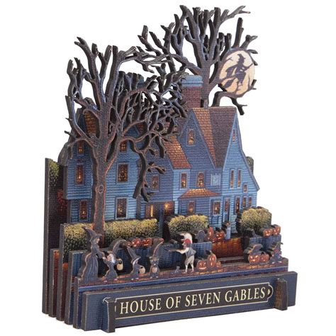 Dowdle Folk Art House Of Seven Gables 3d Puzzle