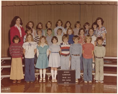 Dickson Elementary School Kingsport Tennessee Classes 1978 Grade