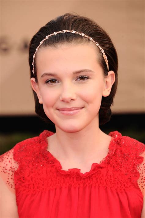 Millie Bobby Brown At 23rd Annual Screen Actors Guild Awards In Los