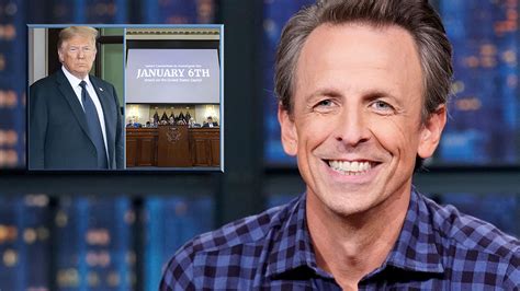 Watch Late Night With Seth Meyers Highlight Dramatic Jan Hearing Issues Trump Subpoena