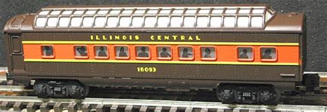 Lionel 0 Illinois Central Full Vista Dome Car