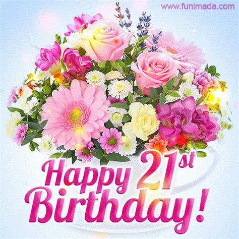 Happy 21st Birthday Animated S
