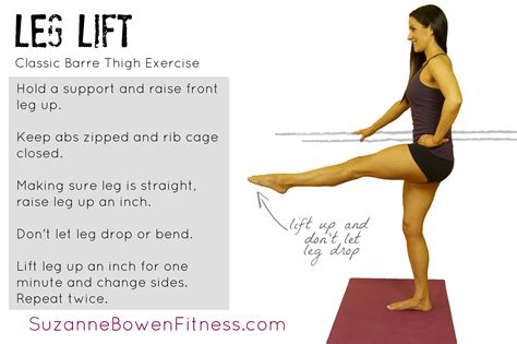 How To Do Leg Lifts From Barre