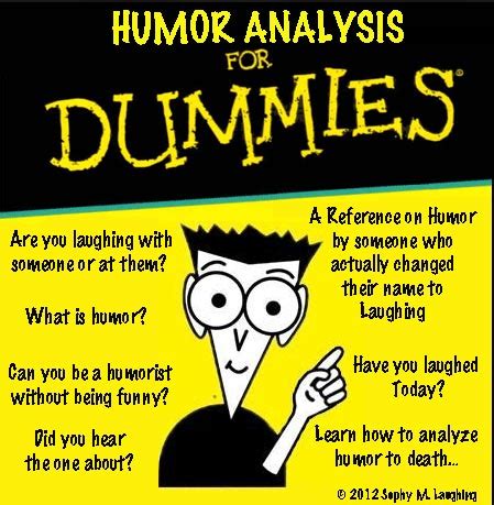Happy Thoughts Travel Fast Httf Humor Analysis For Dummies