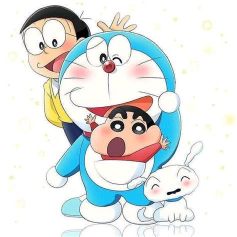Shinchan And Doraemon Doremon Cartoon Cute Cartoon Drawings Sinchan