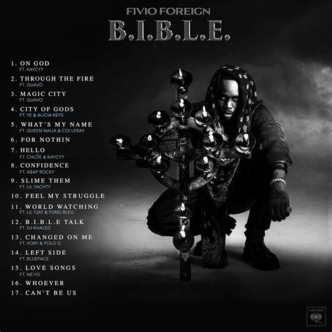 Fivio Foreign Releases The Tracklist For Debut Album ‘bible