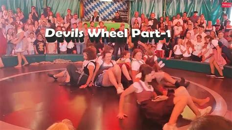 Crazy Performance On Devils Wheel Teufelsrad Oktoberfest München 2023 Crazy Girls Youtube
