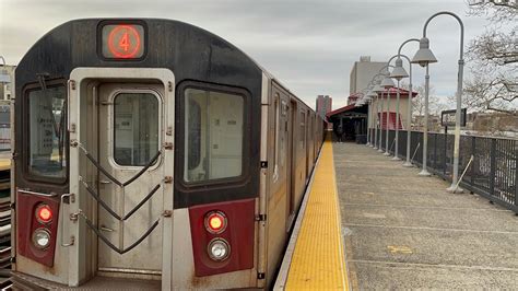 Irt Jerome Avenue Line R142a 4 Trains At 170th Street Youtube