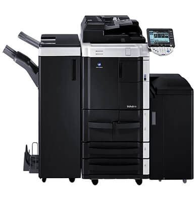 If your printer has an lcd screen, it will show the home screen after restarting. Konica minolta bizhub 652 manual