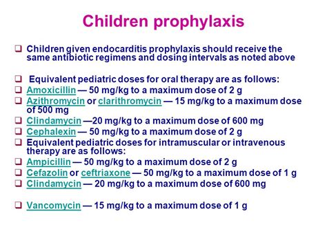American Dental Association Guidelines For Antibiotic Prophylaxis