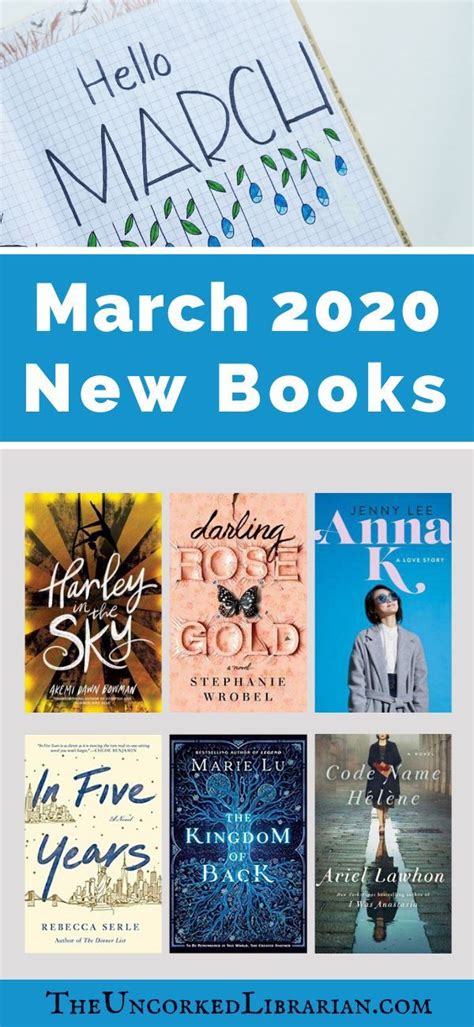 Book Buzzed 9 March 2020 Book Releases The Uncorked Librarian In