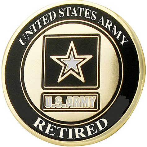 Mitchell Proffitt Us Army Retired Lapel Pin Cuff Links And Money